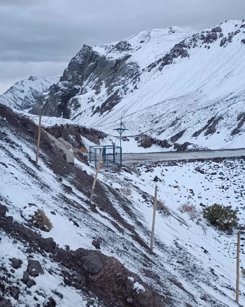 Nevazón azoto sectores del Valle del Elqui con casi medio metro de nieve 1 Nevazón azoto sectores del Valle del Elqui con casi medio metro de nieve
